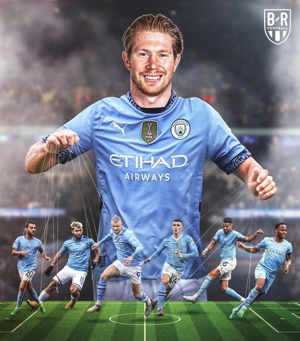 曼城绝杀马竞，德布劳内梅开二度英超